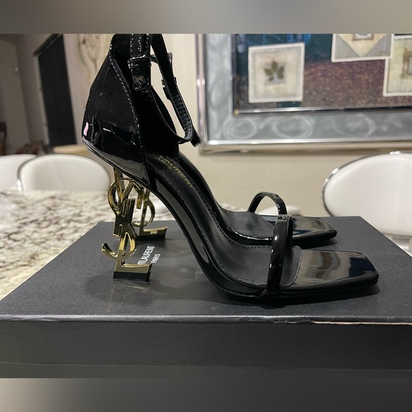 YSL OPYUM SANDAL/HEEL **SIZE 36** - Picture 4 of 9